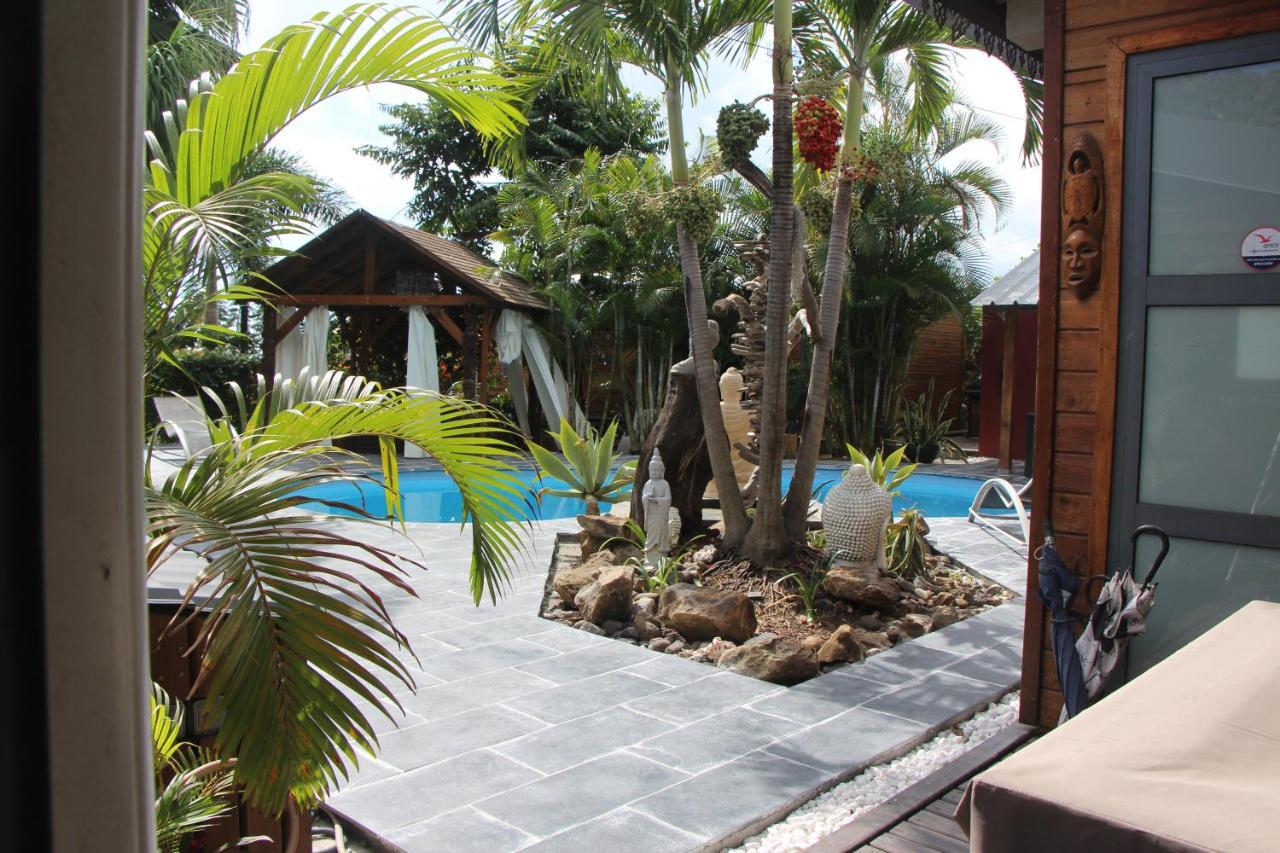 La Liane De Jade 974-Lodge Le Palissandre - Jacuzzi Privatif - Piscine Chauffee Le Bois de Nefles  Exterior photo