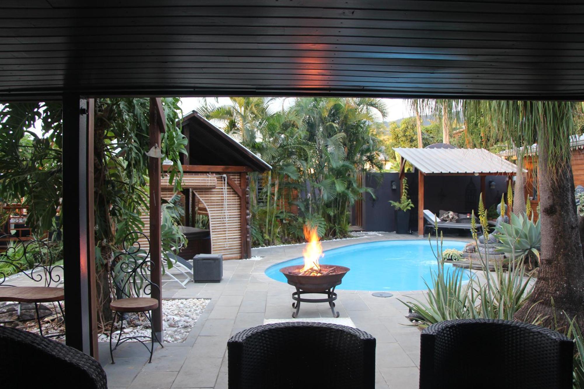 La Liane De Jade 974-Lodge Le Palissandre - Jacuzzi Privatif - Piscine Chauffee Le Bois de Nefles  Exterior photo